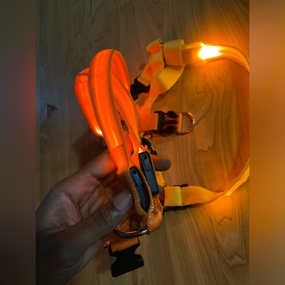 Rechargeable LED Light-Up Dog Harnesses - Picture 8 of 8
